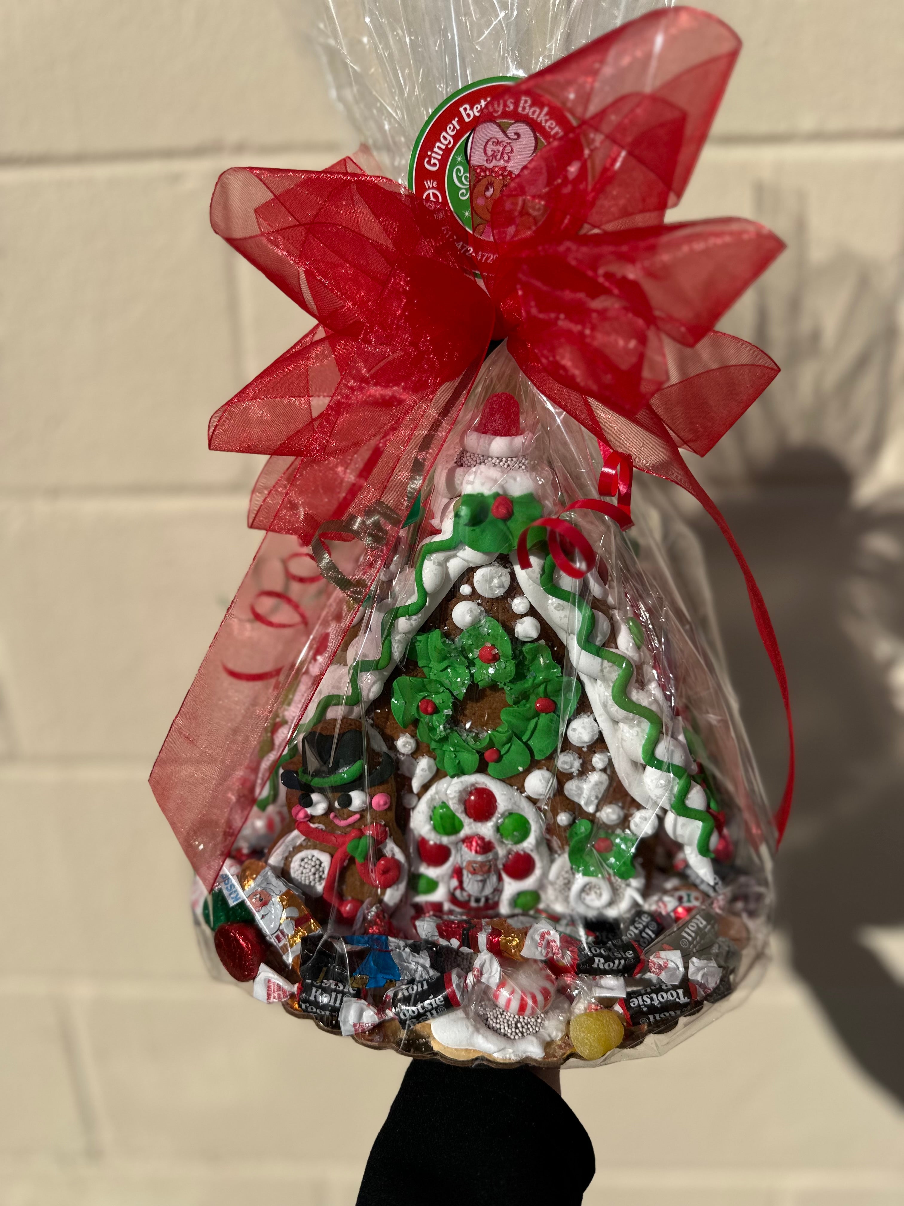 GB Holiday Gingerbread House