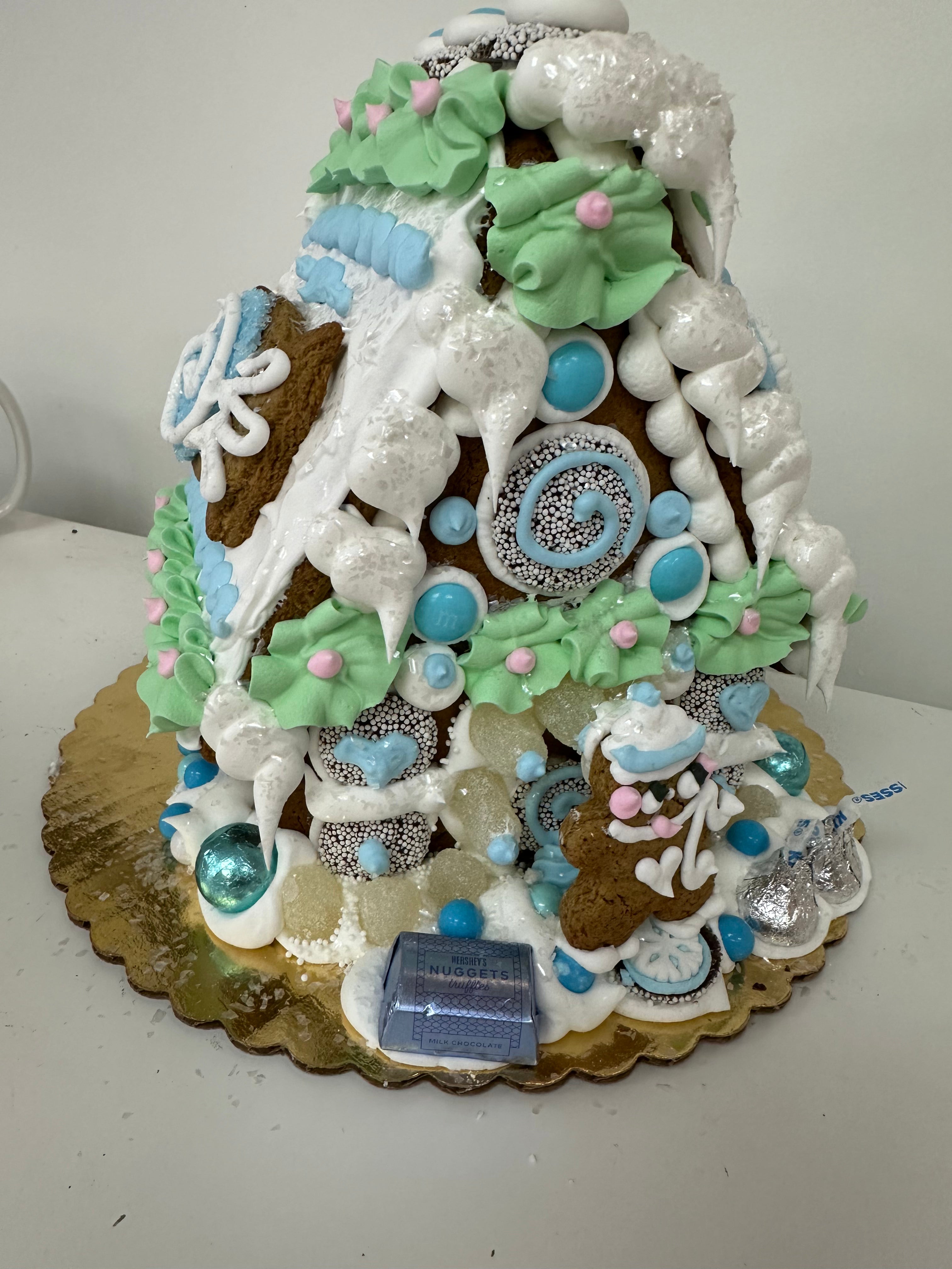 GB Winter Gingerbread House