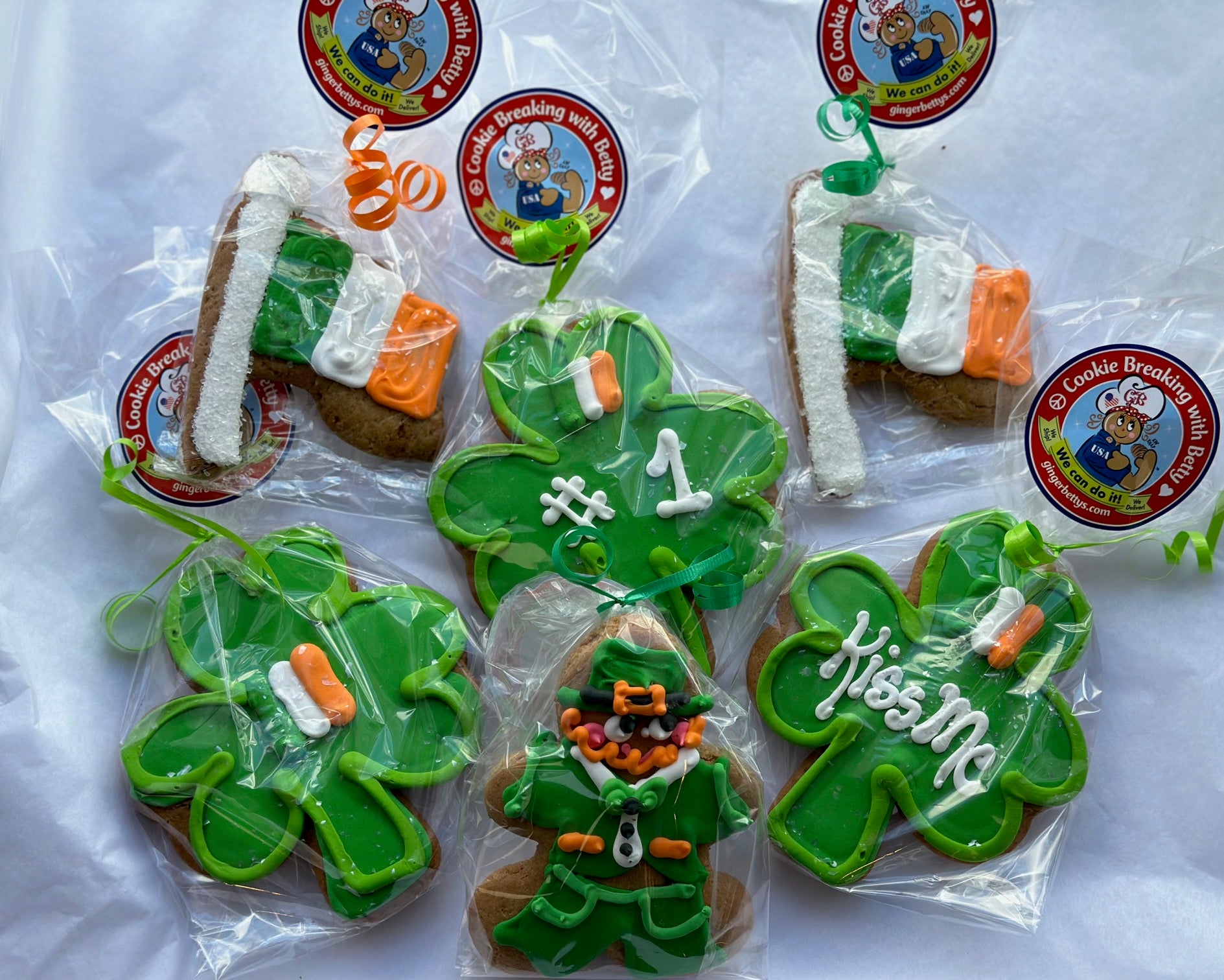 St. Patrick's Day GB Cookies