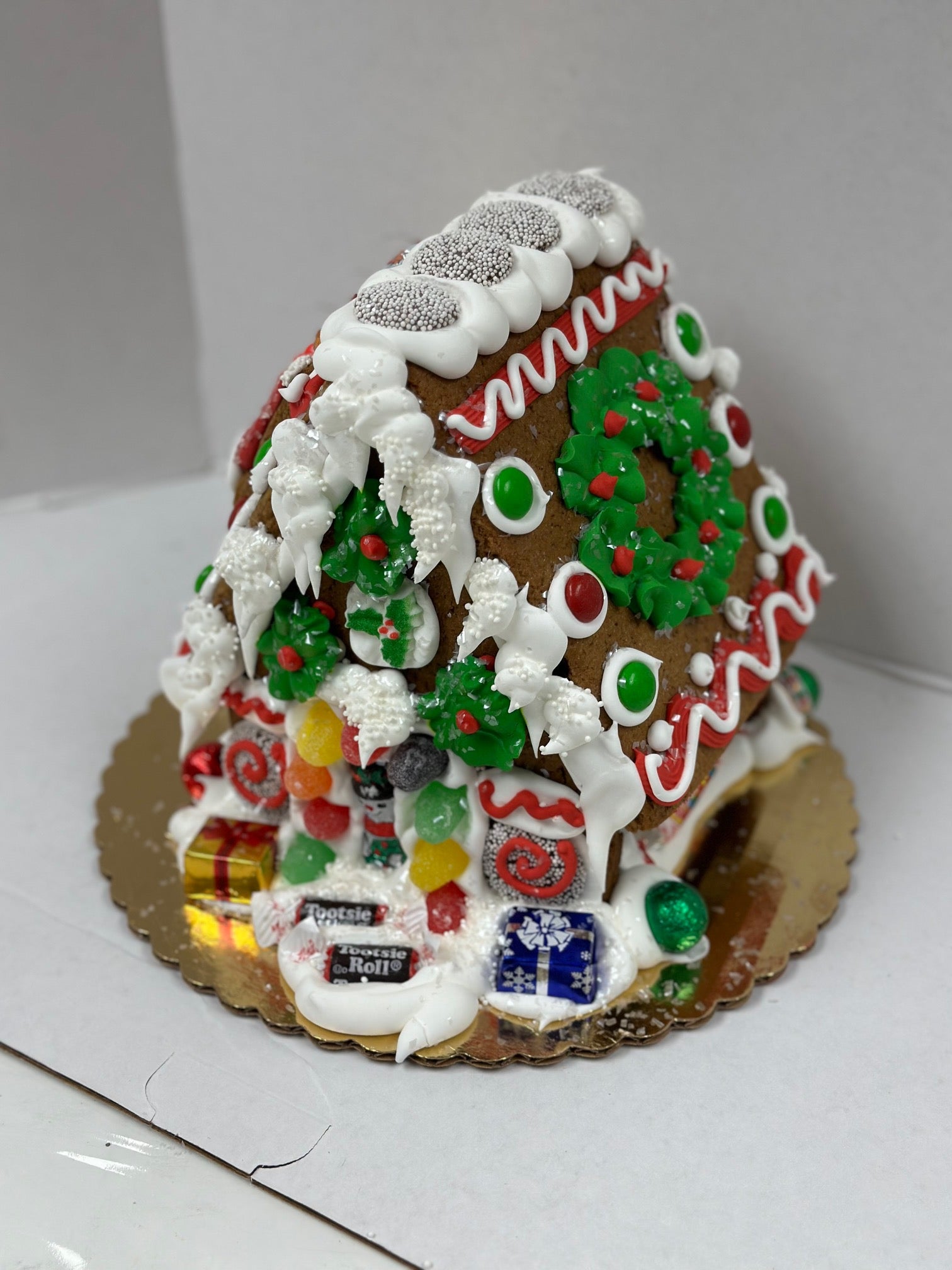 GB Holiday Gingerbread House