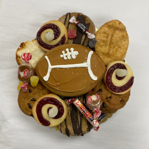 Game Day Football Cookie Tray